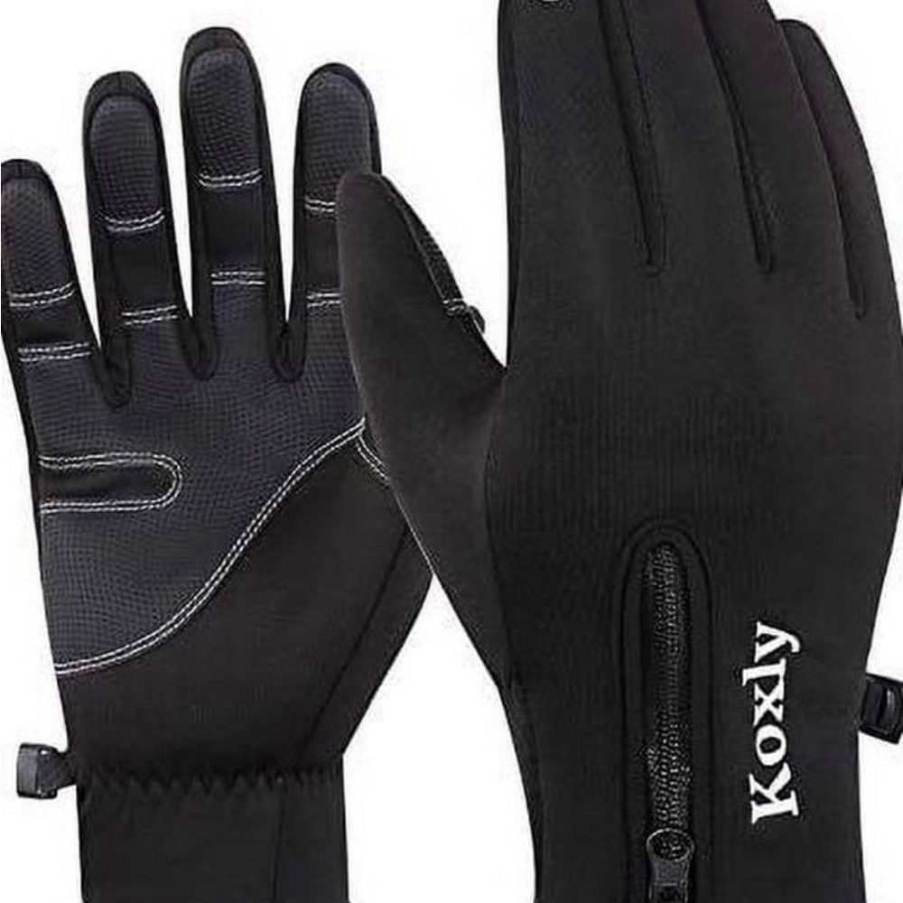 Black Women's Winter Gloves